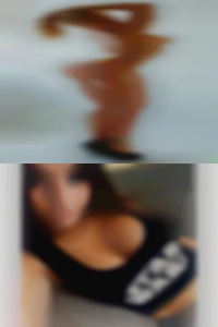 Naked woman looking for horny girls hung by neck.